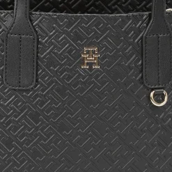 Tommy Hilfiger - TH DISTINCT SMALL TOTE MONO Noir Sale