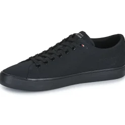Clearance Tommy Hilfiger - TH HI VULC LOW CORE CANVAS Noir