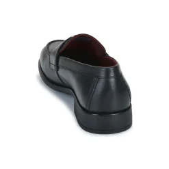 Tommy Hilfiger - TH LEATHER CLASSIC LOAFER Noir