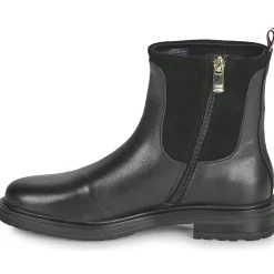 Tommy Hilfiger - THERMO MATERIAL MIX BELT BOOTIE Noir New