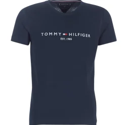 Tommy Hilfiger - TOMMY FLAG HILFIGER TEE Marine Clearance