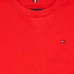 Online Tommy Hilfiger - LOGO TEE L/S Orange