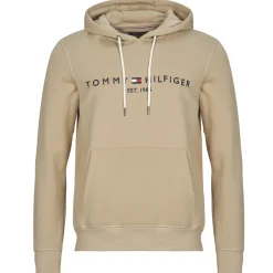 Tommy Hilfiger - TOMMY LOGO HOODY Marron Clearance