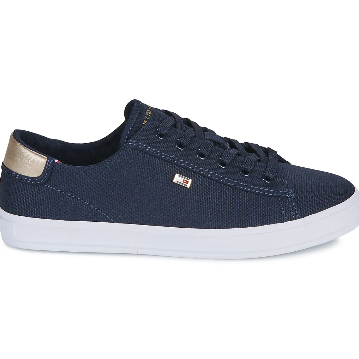 Tommy Hilfiger - VULC CANVAS LACE UP SNEAKER Marine Hot