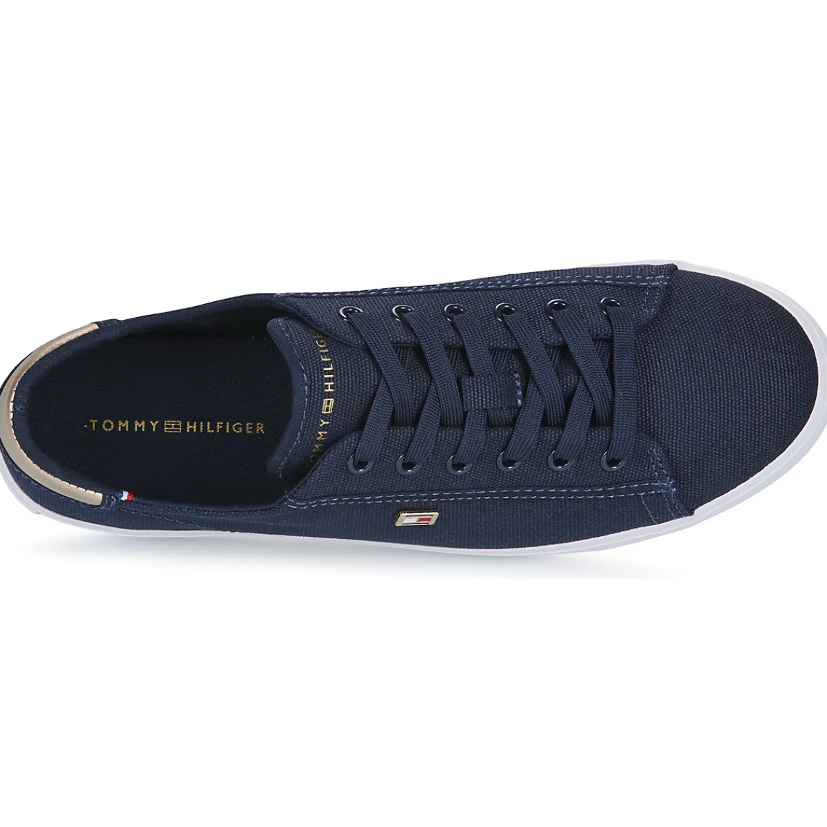 Tommy Hilfiger - VULC CANVAS LACE UP SNEAKER Marine Hot
