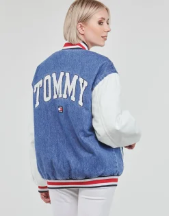 Tommy Jeans - DENIM LETTERMAN JACKET DF7018