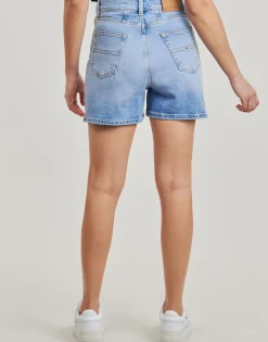 Best Tommy Jeans - MOM SHORT BI0112 Bleu