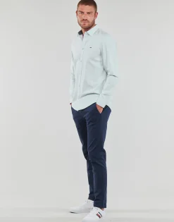 Tommy Jeans - TJM CLASSIC OXFORD SHIRT Bleuciel