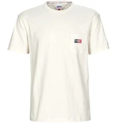 Tommy Jeans - TJM CLSC TIMELESS TOMMY TEE Blanc Outlet