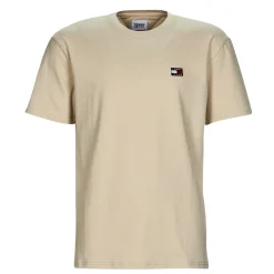 Tommy Jeans - TJM CLSC TOMMY XS BADGE TEE Beige