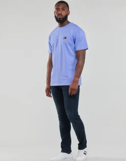Tommy Jeans - TJM CLSC TOMMY XS BADGE TEE Bleuciel New