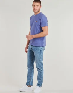 Discount Tommy Jeans - TJM REG BADGE TEE EXT Bleu