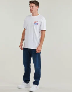 Tommy Jeans - TJM REG  FUN NOVELTY TEE Blanc