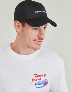 Tommy Jeans - TJM REG  FUN NOVELTY TEE Blanc