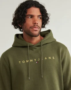 Tommy Jeans - TJM REG LINEAR GOLD HOOD EXT