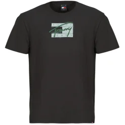 Tommy Jeans - TJM REG STREET SIG FLAG TEE EXT Noir New