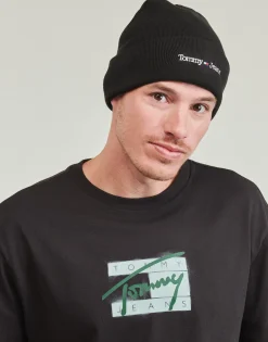 Tommy Jeans - TJM REG STREET SIG FLAG TEE EXT Noir New