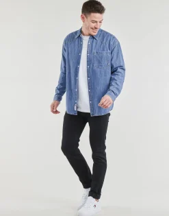 Tommy Jeans - TJM RLX WESTERN DENIM SHIRT Jean Clearance