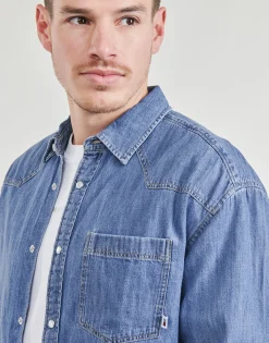 Tommy Jeans - TJM RLX WESTERN DENIM SHIRT Jean Clearance
