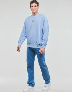 Tommy Jeans - TJM SKATER TIMELESS TOMMY CREW Bleuciel New