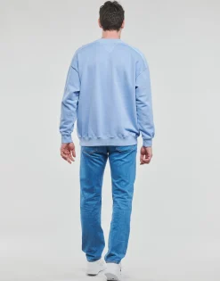 Tommy Jeans - TJM SKATER TIMELESS TOMMY CREW Bleuciel New