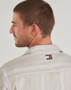 Tommy Jeans - TJM TEXTURED REG CAMP SHIRT EXT