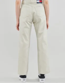 Online Tommy Jeans - TJW BETSY MID RISE LOOSE Beige