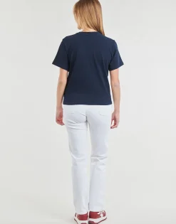 Tommy Jeans - TJW BXY RAINBOW FLAG TEE Marine Outlet