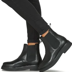 Online Tommy Jeans - TJW CHELSEA FLAT BOOT Noir