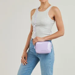 Online Tommy Jeans - TJW ESS MUST CAMERA BAG PATENT Lila