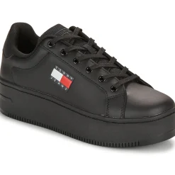 Clearance Tommy Jeans - TJW FLATFORM ESS Noir