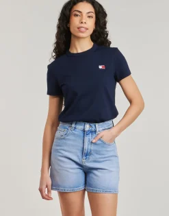 Hot Tommy Jeans - TJW  REG BADGE TEE Noir