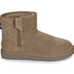 Sale UGG - CLASSIC MINI BAILEY ZIP Taupe