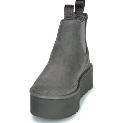 Best UGG - NEUMEL PLATFORM CHELSEA Gris