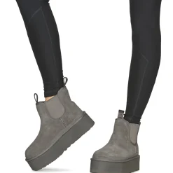 Best UGG - NEUMEL PLATFORM CHELSEA Gris