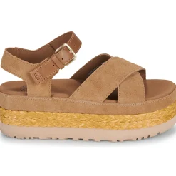 Best UGG - W AUBREY ANKLE STRAP Cognac