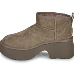 UGG - W CLASSIC ULTRA MINI NEW HEIGHTS Marron Outlet