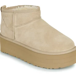 UGG - W CLASSIC ULTRA MINI PLATFORM Beige Clearance