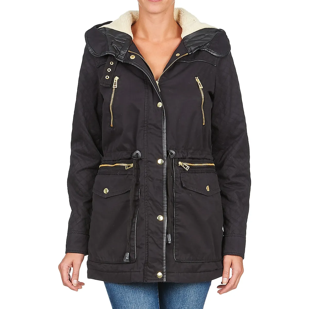 Vero Moda - GRADING PARKA Noir Online