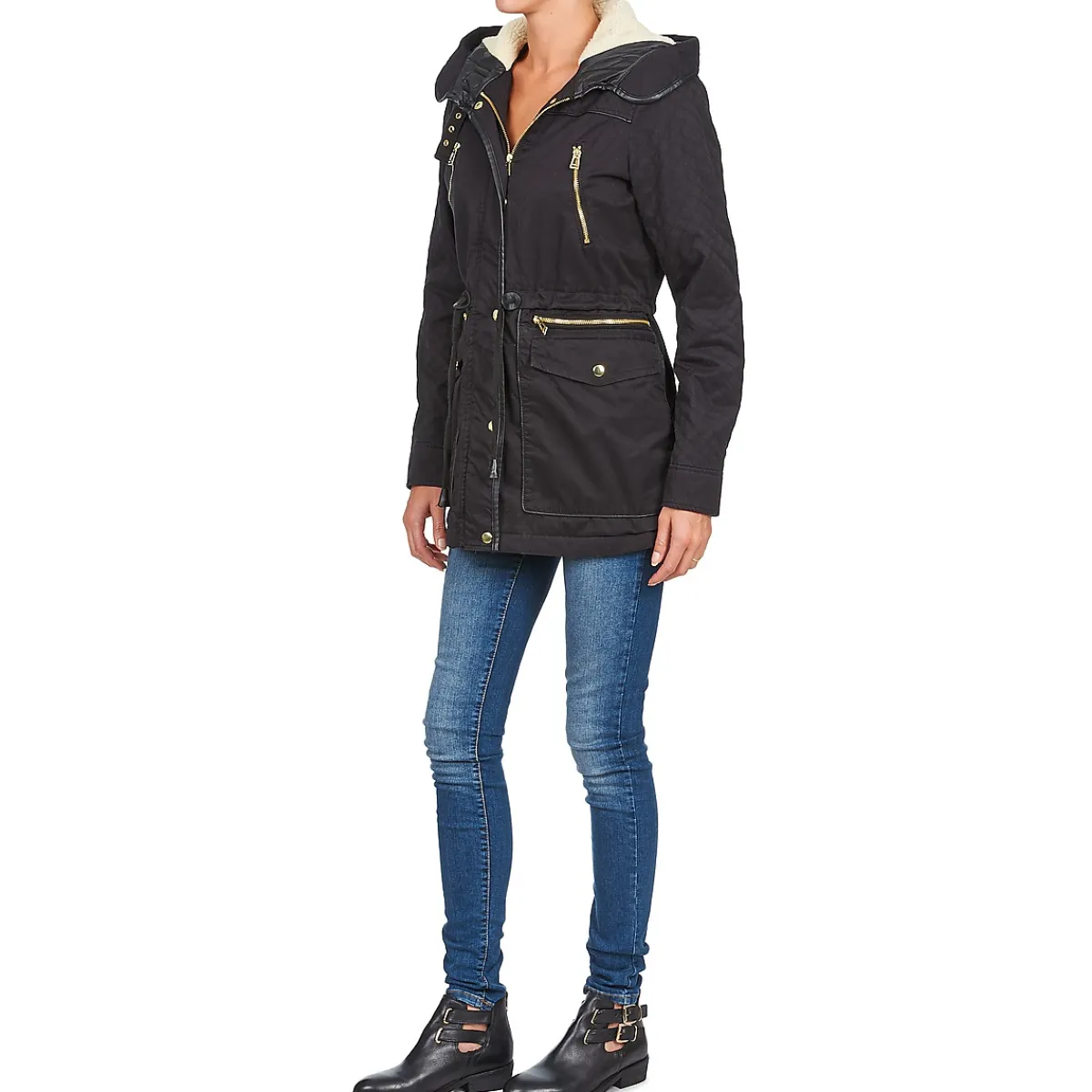 Vero Moda - GRADING PARKA Noir Online