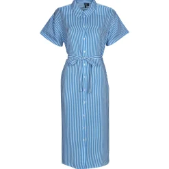 Vero Moda - VMBUMPY SS CALF SHIRT DRESS NOOS BleuBlc Hot