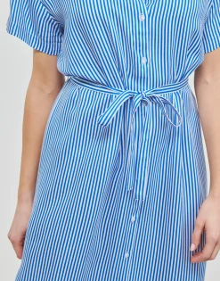 Vero Moda - VMBUMPY SS CALF SHIRT DRESS NOOS BleuBlc Hot