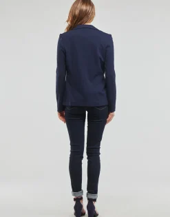 Vero Moda - VMEVA LS SLIM BLAZER W. GOLD BUTTON  GA Marine