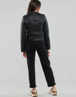 Clearance Vero Moda - VMFAVODONA COATED JACKET NOOS Noir