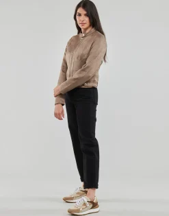 Vero Moda - VMJOSE MARI SHORT FAUX SUEDE JACKET BOOS Marron Hot