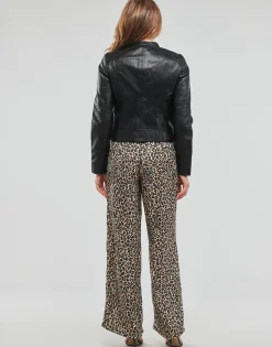 Vero Moda - VMLOVE LAVINE SHORT COATED JACKET Noir