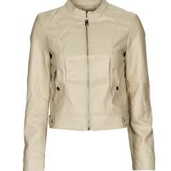 Discount Vero Moda - VMLOVE LAVINE SHORT COATED JACKET Beige