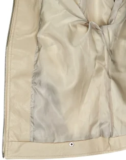 Discount Vero Moda - VMLOVE LAVINE SHORT COATED JACKET Beige