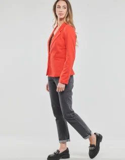 Vero Moda - VMLUCCA LS SLIM JERSEY BLAZER NOOS Corail Clearance