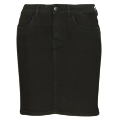 Discount Vero Moda - VMLUNA HR DENIM SKIRT MIX GA Noir